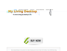 Tablet Screenshot of mylivingdesktop.com